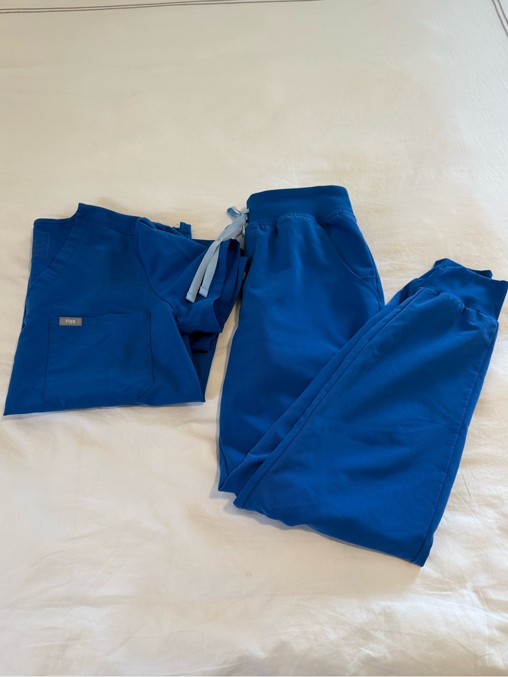 FIGS Royal Blue Scrub Set Small/ Medium